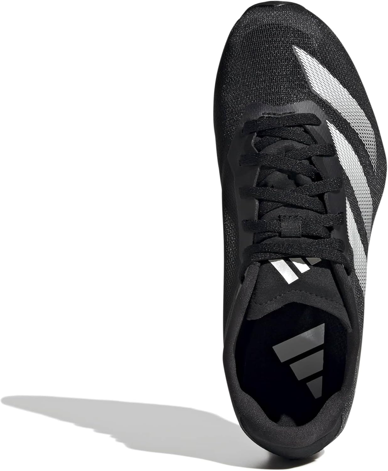 Adidas Unisex-Adult Adizero Sprintstar Track and Field 5.5 Women/4.5 Men Black/Zero Metall